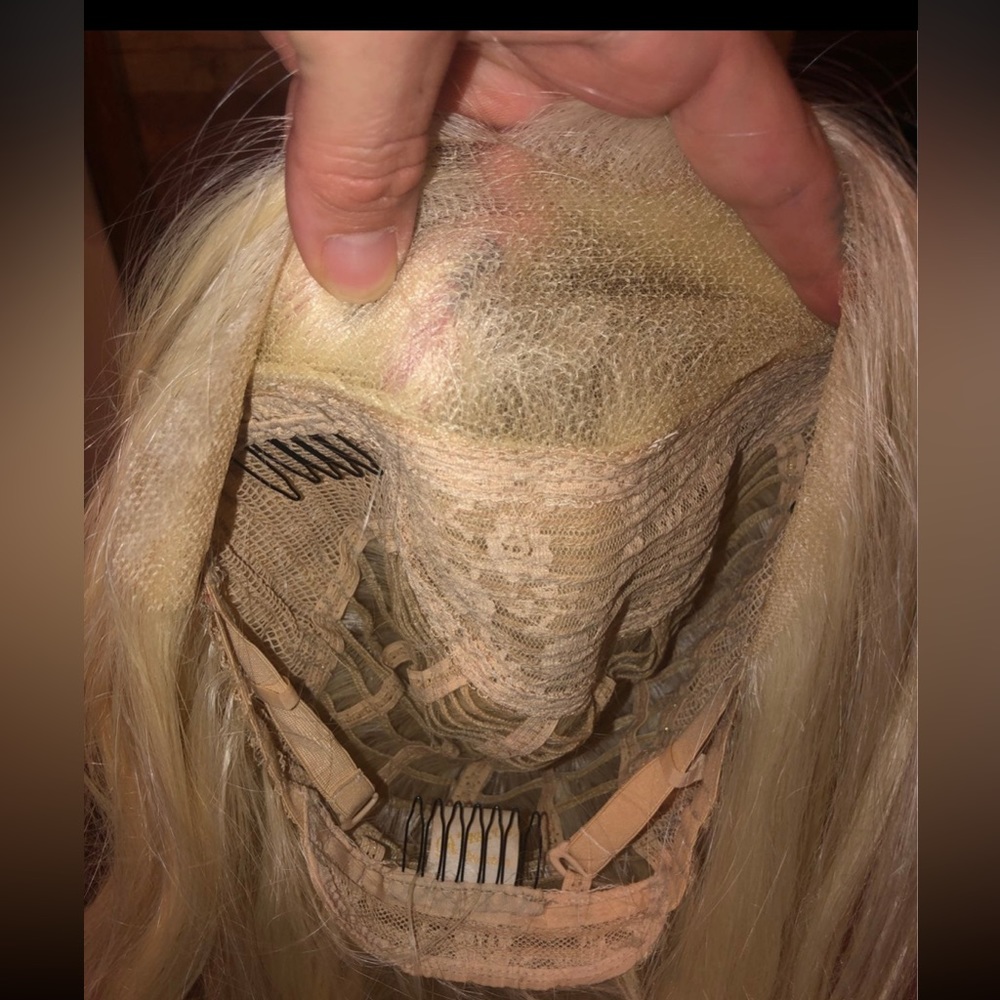 Ozone long layered lace front wig-blonde - Picture 7 of 9